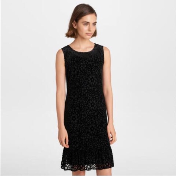 Karl Lagerfeld Dresses & Skirts - Karl Lagerfeld FLORAL BURNOUT SHIFT DRESS